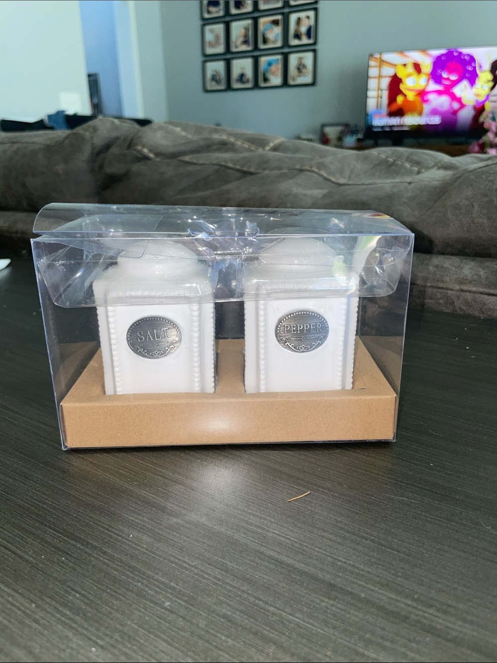 Lenox Salt & Pepper Ceramic Shakers